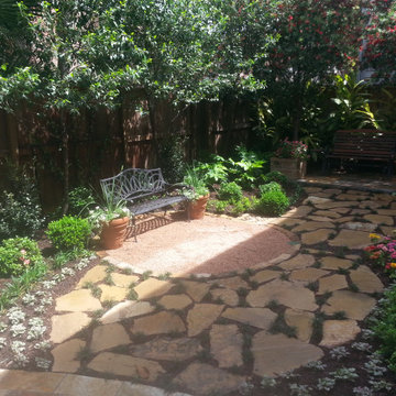 Shaded, Tranquil Mediation Garden