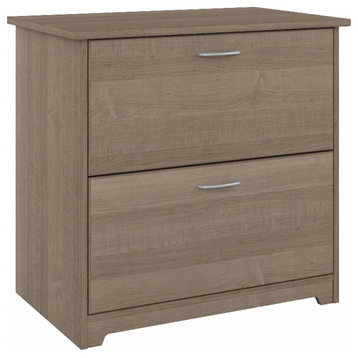 Pemberly Row 2 Drawer Lateral File Cabinet in Ash Gray - Engineered Wood