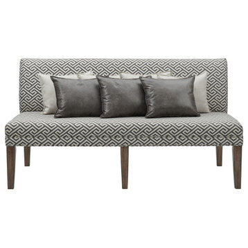 Picket House Furnishings Hayward Upholstered Dining Settee