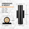 20W Up Down LED Wall Sconce, Set of 2 - Modern - Outdoor Wall Lights ...