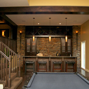 Modern Basement Finish
