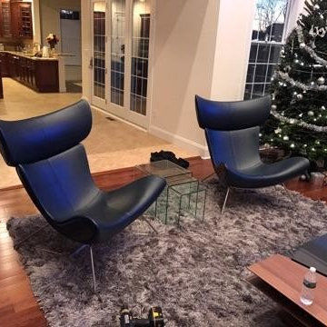 Contemporary Dining & Living Room