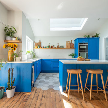 Blue Shaker Kitchen
