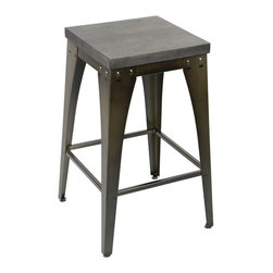 Upright Backless - Farmhouse Stools - Bar Stools And Counter Stools