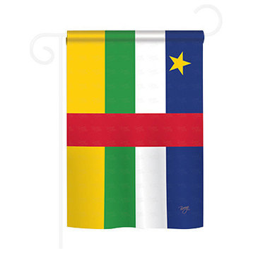 Central African Republic 2-Sided Impression Garden Flag