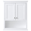 Avery Over-the-Toilet Wall-Mounted Storage Cabinet, White