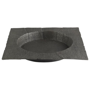 Baxter Tray, Antique Pewter