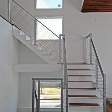 Natural Aluminum Interior Cable Railing in Quarryville, PA