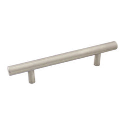 Cosmas - Cabinet Euro-Style Bar Pull, Stainless Steel, Set of 10 - Cabinet And Drawer Handle Pulls