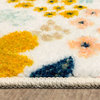 Mohawk Home Whimsy Floral Cream 1' 8" x 2' 6" Kitchen Mat, Cream, 2' X 3' 9"