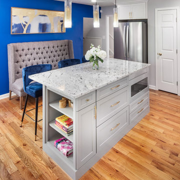 Kitchen With A Splash of Color!