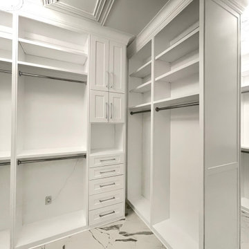 Southlake walk in closet - by Prime Design Cabinetry