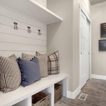 Mudroom with Built-In Bench