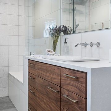 Sudbury Modern Walnut Kitchen
