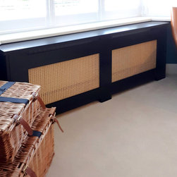 Rattan panel radiator covers - Living Room Furniture