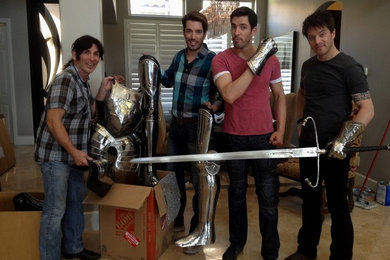 PROPERTY BROTHERS ARMOUR and WEAPONS