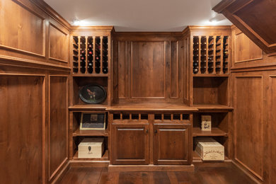 Inspiration for a timeless wine cellar remodel in St Louis