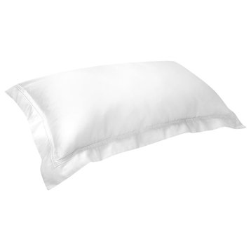 Yves Delorme Triomphe Bedding, Blanc, Standard, Pillowcases