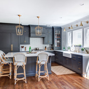 Idée de décoration pour une cuisine tradition.