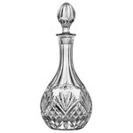 Godinger - Dublin Wine Decanter 850ml - Our Dublin collection is a celebration of the long history of crystal cut glass. The elegant paired with a brilliant-cut pattern creates special pieces that are timeless in design and refined additions to your home.