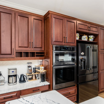 Traditional Kitchen Remodel Done in the Bozeman Door