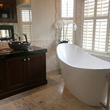 Chambers Residence - stone & hardwood