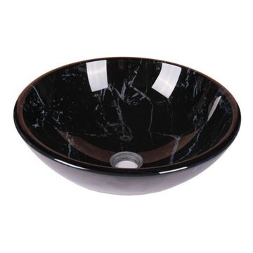 Marble Murky Vessel Basin