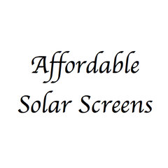 Affordable Solar Screens