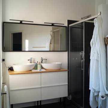 bagno privato con doppio lavabo
