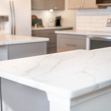 Contemporary Calacatta Sponda Kitchen