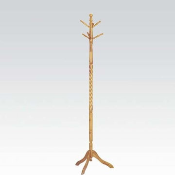 Grady Coat Racks, Oak, Set of 4