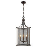 Eglo Lighting - Eglo Lighting 202807A Verona - Three Light Pendant - The Verona Three Light Pendant by Eglo will complement many decors. Mixing a brushed nickel frame and a metal cage surrounding the cluster of lights adds interest and creates a unique look to any space.  Adjustable Hanging Length.  Mounting Direction: Multiple  Assembly Required: TRUE