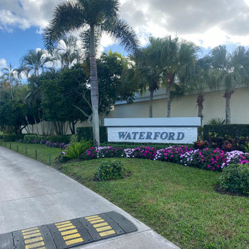Before - Waterford Entry at Polo Club
