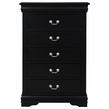 ACME Louis Philippe Chest in Black