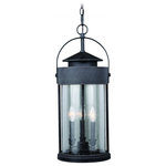 Vaxcel - Vaxcel T0288 Cumberland - Three Light Outdoor Pendant - The Cumberland outdoor collection highlights a modCumberland Three Lig Rust Iron Clear Seed *UL Approved: YES Energy Star Qualified: n/a ADA Certified: n/a  *Number of Lights: Lamp: 3-*Wattage:60w Candelabra Base bulb(s) *Bulb Included:No *Bulb Type:Candelabra Base *Finish Type:Rust Iron
