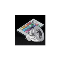 12V 4 Watt RGB Multi-Color LED MR16 - Led Bulbs