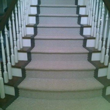 Carpet Runners on Wood Stairs