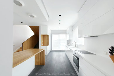 Minimalist kitchen photo in Other