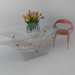 PHOENIX GLASS DINING TABLE - Products