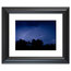 Lightning Over the Valley Night Photography Unframed Wall Art Print, 16"x20"