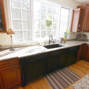 Maple Cabinets with Granite Countertops ~ Olmsted Falls, OH