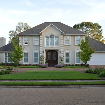 Totally new landscape to open views to the front door