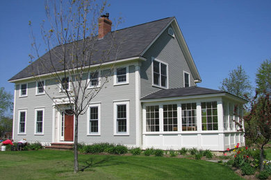 Traditional exterior home idea in Burlington