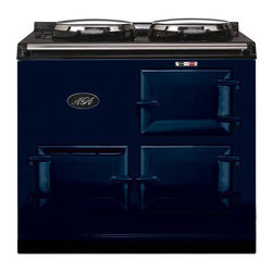 AGA 2 Oven Propane Cooker With Direct Vent, Dark Blue | A2O-DV-LP-DBL - Gas Ranges And Electric Ranges