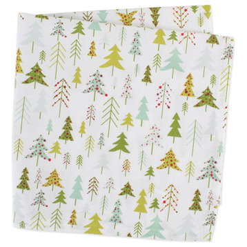 DII Holiday Woods Printed Napkin, Set of 6