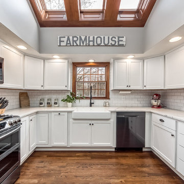 Transitional Two-Tone Kitchen Remodel