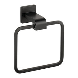 Ara&reg; Matte Black - Towel Rings