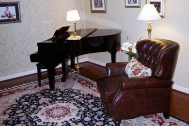 This is an example of a traditional living room in DC Metro.