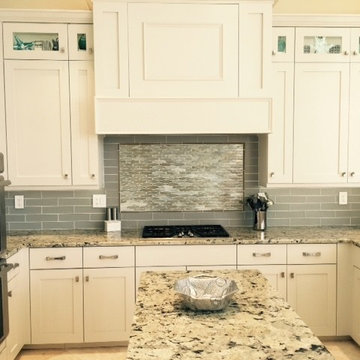 Gale and Lynn's White Kitchen Modification and Reface