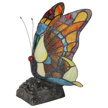 Jacy 2 1-Light Butterfly Accent Table Lamp